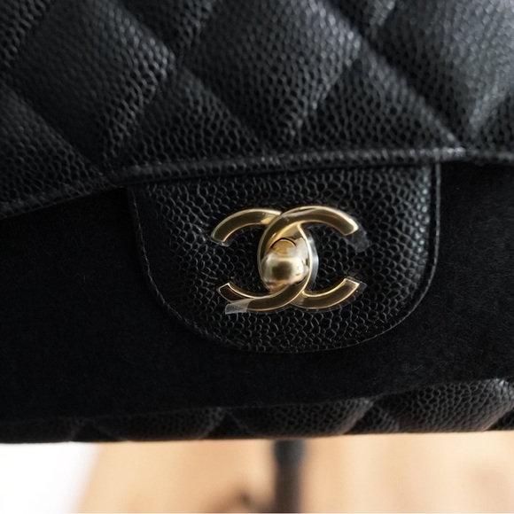Chanel Large Grained Classic Flap Bag - Picture 11 of 14